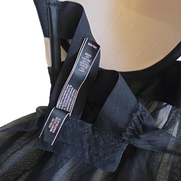 Victoria's Secret Black Chemise Intimates & Sleepwear Backless Sheer Dress - Picture 5 of 5